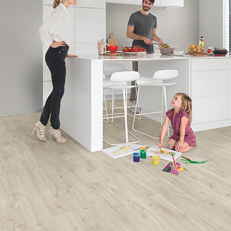 QS Alpha Vinyl Small Planks AVSP 40038 Дуб каньон бежевый   