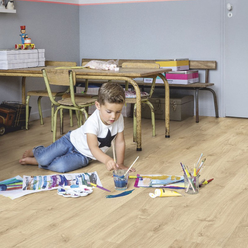 Quick Step LIVYN Pulse Click PUCL 40087 Дуб осенний светлый натуральный