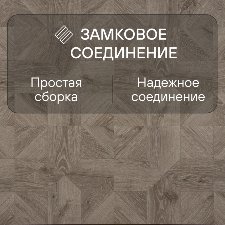 Ламинат Quick Step Impressive Patterns Ultra (Rus) IPU 4141 Дуб серый теплый брашированный
