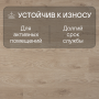 Ламинат Quick Step Perspective Hydro (Rus) PER6075 Доска дуба белого светло-бежевая