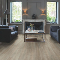 Quick Step LIVYN Balance Glue Plus BAGP 40053 Серо-бурый шёлковый дуб