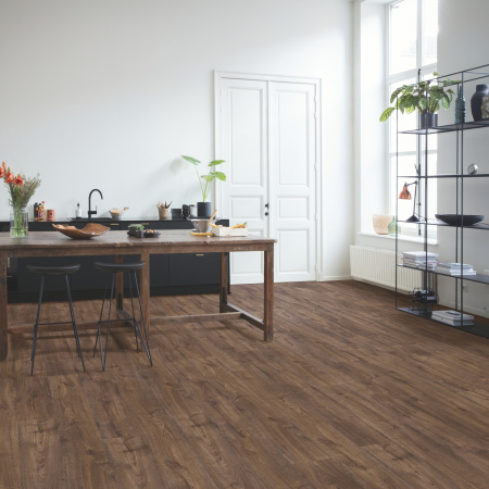Alpha Vinyl Medium Planks AVMP 40199 Дуб осенний шоколадный