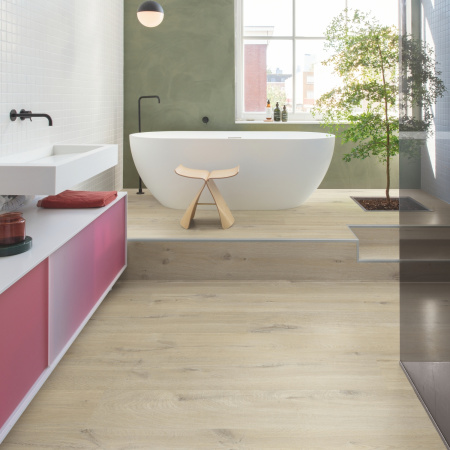 Alpha Vinyl Medium Planks AVMP 40103 Дуб хлопковый бежевый