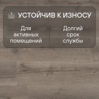 Ламинат Quick Step Majestic MJ3552 Дуб пустынный шлифованный серый