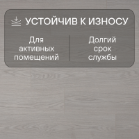 Ламинат Quick Step Classic Plus Hydro (RUS) CLH 5795 Дуб туманный серый