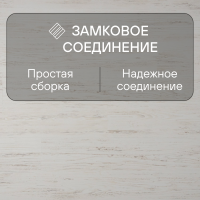 Ламинат Quick Step Perspective Hydro (Rus) PER1235 Сосна белая затертая