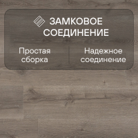 Ламинат Quick Step Majestic MJ3552 Дуб пустынный шлифованный серый