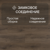 Ламинат Quick Step Classic Plus Hydro (RUS) CLH 5789 Дуб теплый коричневый