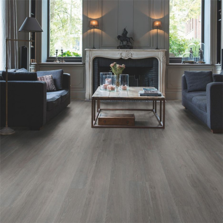 QS Alpha Vinyl Small Planks AVSP 40060 Дуб шелковый темно-серый